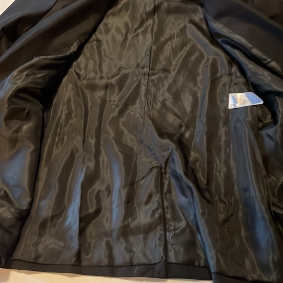 New-banana Republic-14-black-sculpted suit blazer,long sleeve,Fully lined jacket - Picture 8 of 15